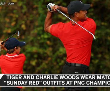 Tiger And Charlie Woods Steal Our Hearts On Sunday At PNC Championship