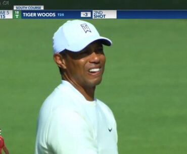 1/24/2020 Tiger Woods - Round 2, Farmers Insurance Open 2020