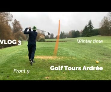 VLOG#3 Golf Tours Ardree Front 9 Winter time