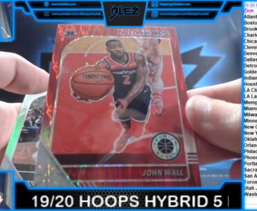 19 20 Hoops Hybrid 5 Box Break PYT #8