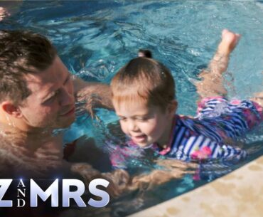 Olympic champion Ryan Lochte teaches Monroe how to swim: Miz & Mrs., Dec. 17, 2020