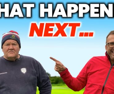 GUESS WHAT HAPPENS IN THIS SCRATCH GOLF MATCH !