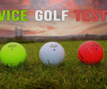 Vice Golf Balls: BIG DURABILITY TEST!
