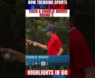 Round 2 | Tiger & Charlie Woods shoot 10-under 62 | PNC Championship
