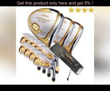 best Honma s-06 golf clubs full set of men's four-star golf clubs tee wood fairway wooden iron free