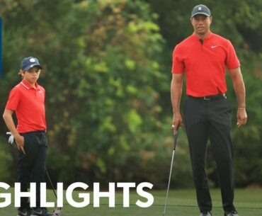 Tiger and Charlie Woods’ team highlights from PNC Championship | 2020