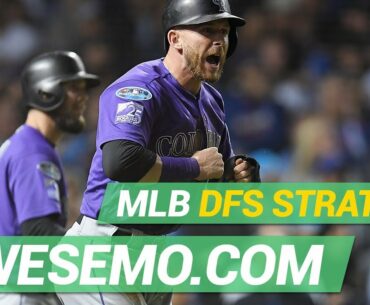 MLB DFS Strategy - Mon 7/15 - DraftKings FanDuel Yahoo - Awesemo.com