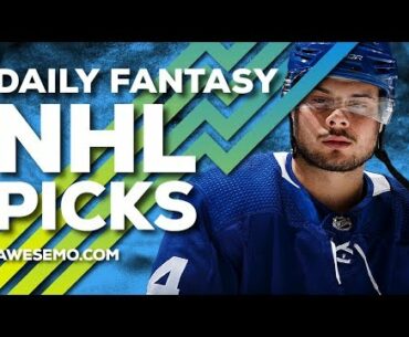 NHL DFS STRATEGY - WED 10/9 - YAHOO DRAFTKINGS FANDUEL FANTASYDRAFT