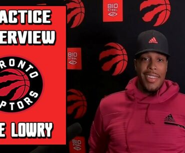Kyle Lowry Practice Interview | Raptors vs Heat | 12-17-20