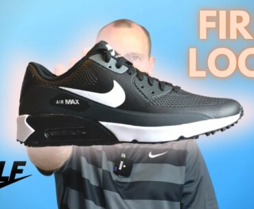 NIKE AIR MAX 90 G GOLF SHOES - FIRST LOOK!