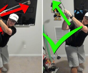 Stop Going Across The Line At The Top Of Your Golf Swing With This Simple Drill