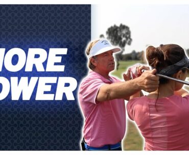 Women's Beginner Golf Lesson - MORE POWER!