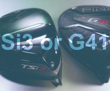 TITLEIST TSi3 takes on PING G410 LST golf DRIVER COMPARE
