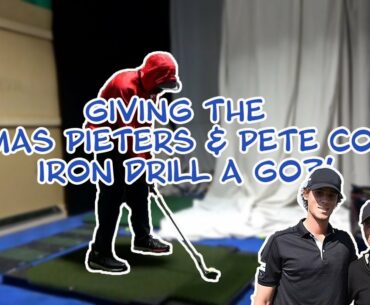 Giving the Thomas Pieters & Pete Cowen Iron Drill a Go?! - 40y, 100y, 160y