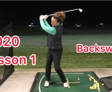 2020 Golf Lesson 1 - Backswing