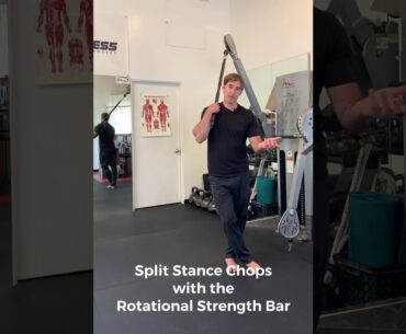 Split Stance Chops