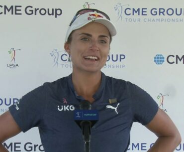 Lexi Thompson Sunday Flash Interview 2020 CME Group Tour Championship - Round 4