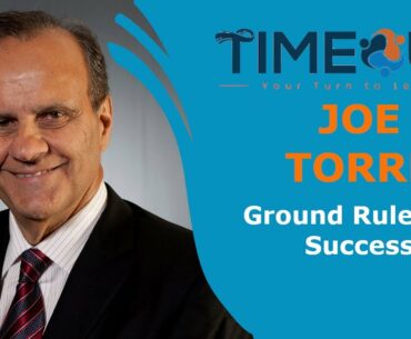 TIMEOUT 2020 Winter Edition | #1 Joe Torre - Ground Rules for Success