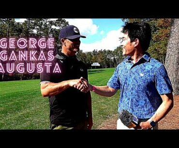 What To Do With a Funky Golf Swing?!  George Gankas at Augusta National!