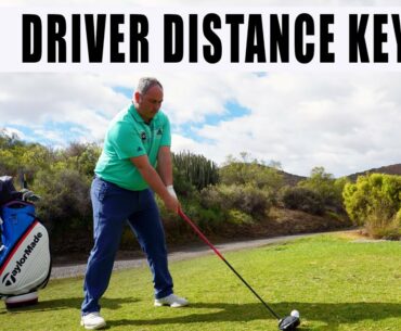 Golf - Driver Distance Keys