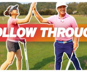 Women's Golf Tips - Follow Through Swing