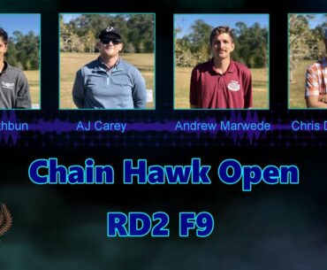 9th Annual Chain Hawk Open R2F9 - Rathbun, Carey, Marwede, Dickerson