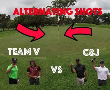 Alternating shots (Mooinooi Golf Course) 3 holes | Mr Variety