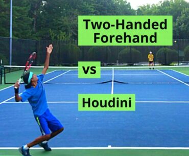 Division 3 Two-Handed Forehand vs Houdini (SF)