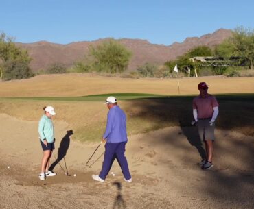 How To Get Out Of The Bunker | The Easy Way To Hit Bunker Shots | Milo Lines Golf