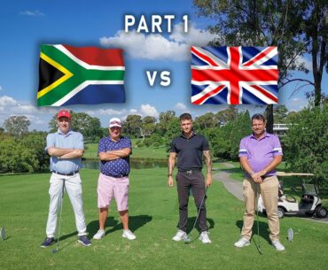 Houghton Golf Club ( European Tour Venue) | South Africa Vs England! | Part 1...