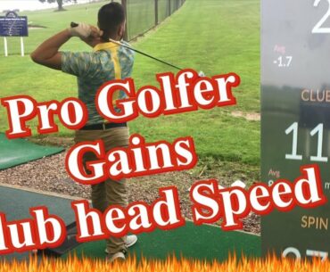 How Pro Golfer gained 5mph Club head Speed