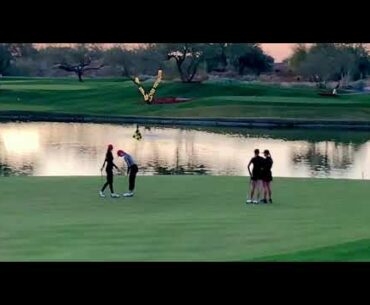 Birdie Putt to send the round into a playoff