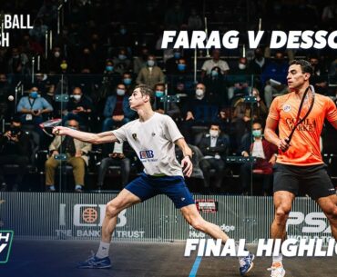 Squash: Farag v Dessouky - Final Highlights - CIB Black Ball Open 2020