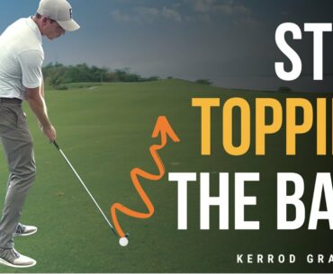 STOP TOPPING THE BALL BY STAYING IN POSTURE