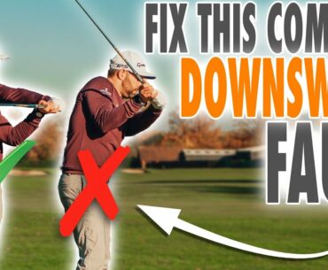 Fix This Really Common Downswing Fault With 1 Easy Drill