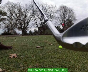 Miura Irons review | CB-301 & K GRIND Wedges Crafted by God hand in USA/4K
