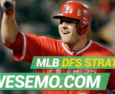 MLB DFS Strategy - Mon 8/12 - DraftKings FanDuel Yahoo - Awesemo.com