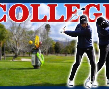 College Golfer D1 - Golf Back Swing Tips