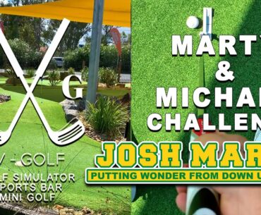 V-GOLF - Mini Golf Hole in One - MARTY n MICHAEL Challenge - Josh Mars