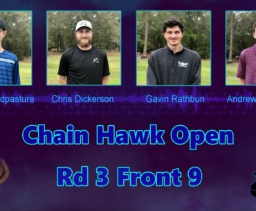 9th Annual Chain Hawk Open R3F9 - Goodpasture, Dickerson, Rathbun, Marwede