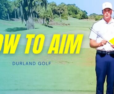 GOLF TIP | How To AIM Your Shot IN GOLF