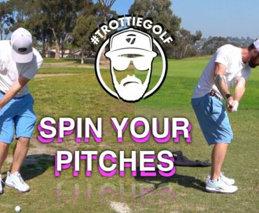 How To Spin Your Chip Shots | TrottieGolf