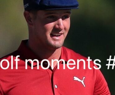 Golf moments #4 Bryson DeChambeau slow motion golf swing. #golfstories #golf #golfswing #golfmoments