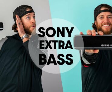 Sony Portable Bluetooth Speaker Review - New Nine Golf Unboxing