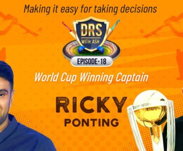 I grew up in Housing Boards - The Ricky Ponting Story | DRS with Ash | R Ashwin | E19