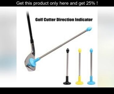 top 1PC Golf Cutter Direction Indicator Magnetic Golf Club Alignment Stick Correct Golf Swing Aim A