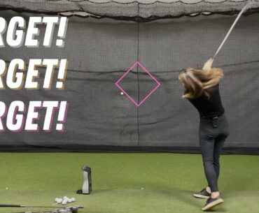 SECRET TO HITTING  GOLF BALL TO TARGET! PREMIUM CONTENT SESSION!