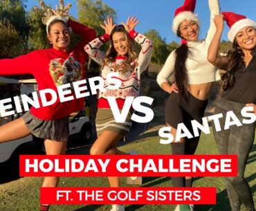 Christmas Vlog! Reindeers Vs Santa’s ft Golf Sisters