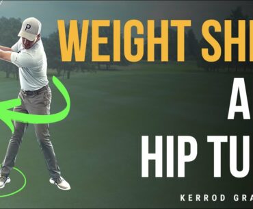 HOW TO SHIFT YOUR WEIGHT CORRECTLY IN THE BACKSWING
