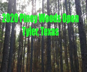 2020 Piney Woods Disc Golf Open Final Round Lead Card FA1 Front 9